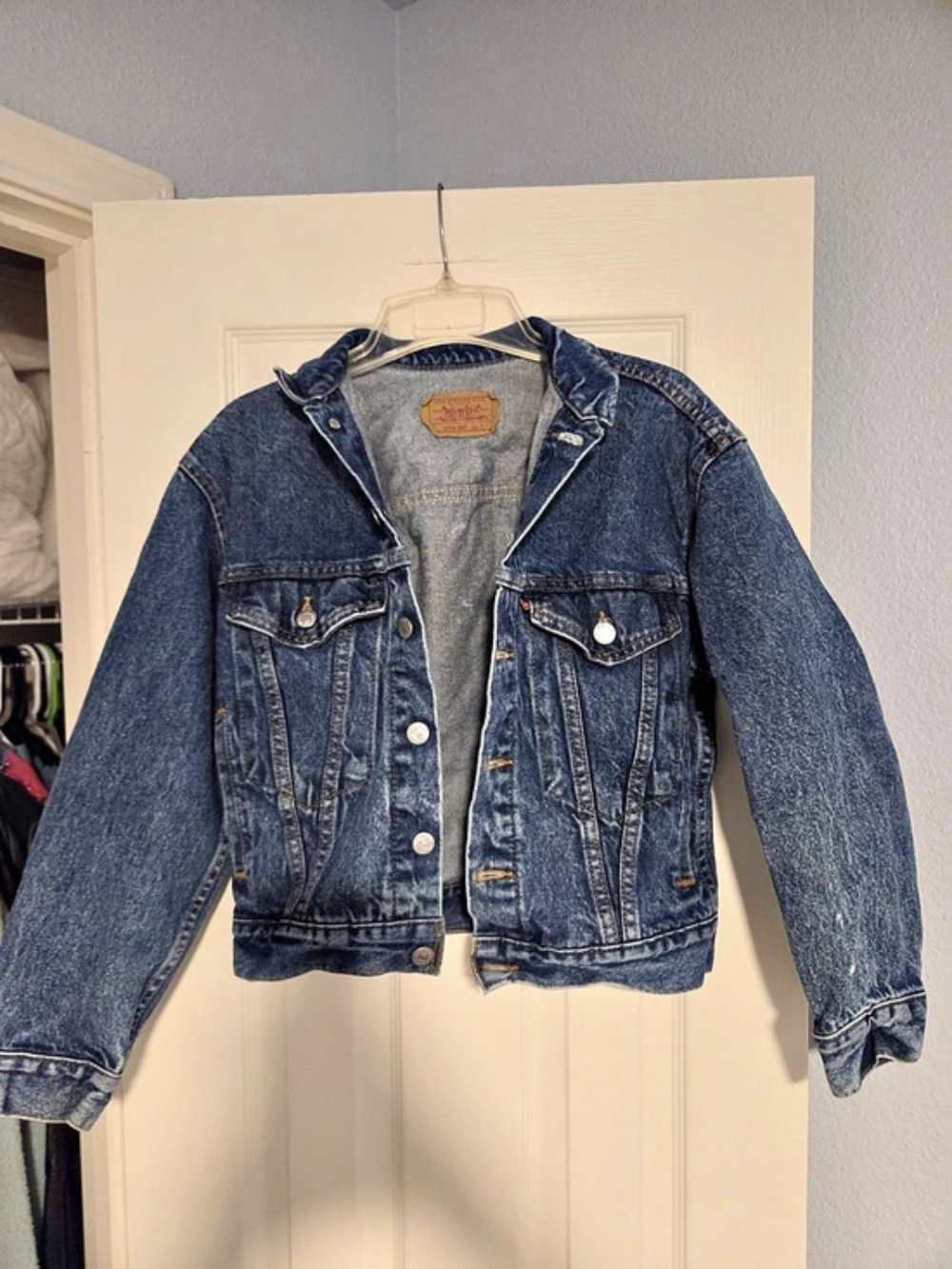 Levi's Type III Trucker Jacket Denim Jacket Blue Size Large